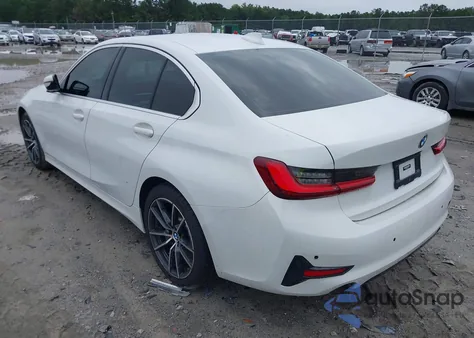 2022 BMW 330I z USA, uszkodzony, nr VIN 3MW5R1J05N8C31082